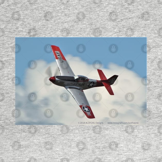 P-51D Mustang “Val-Halla” fast turn by acefox1